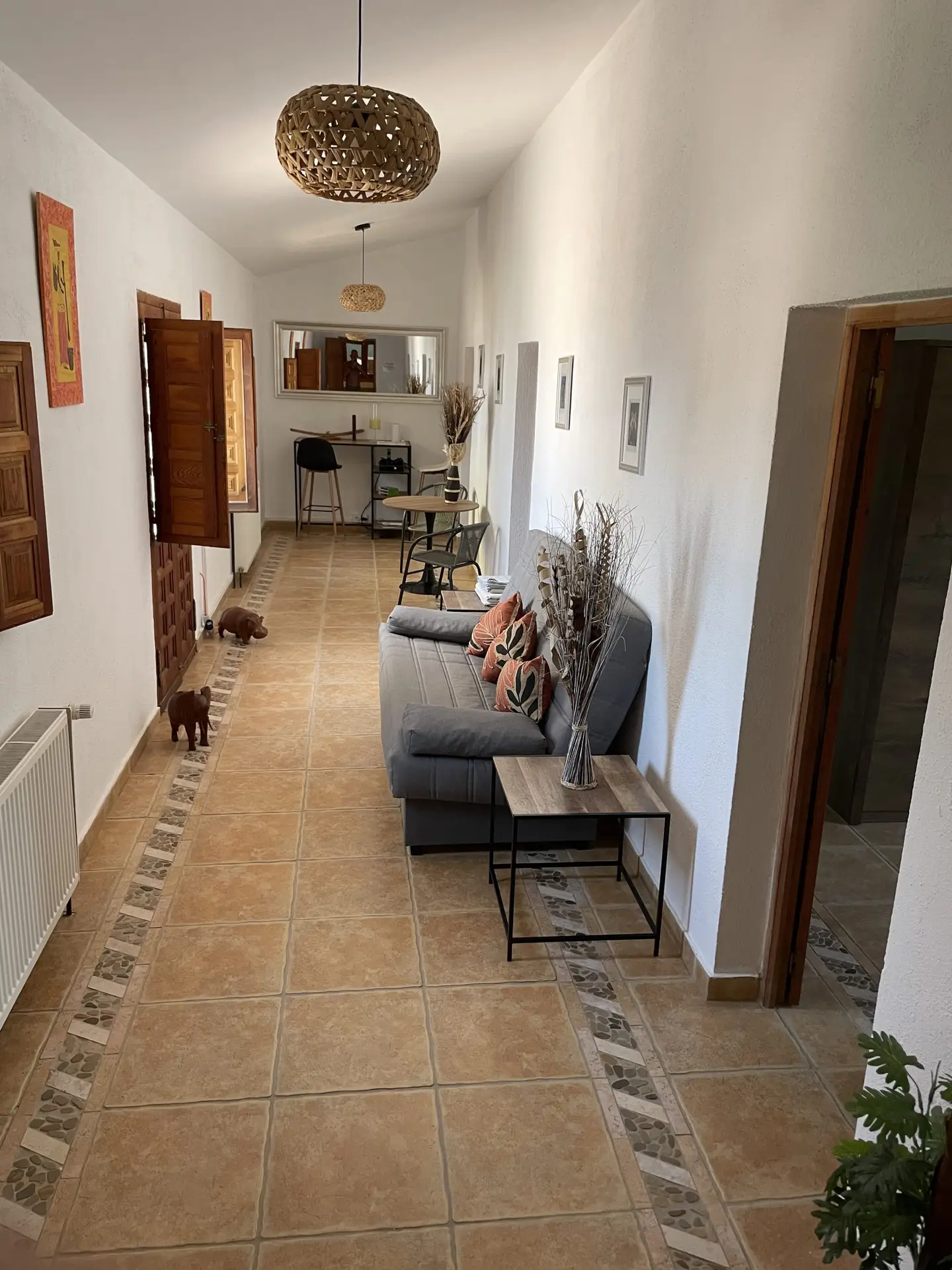 Comfortable living area for Guests